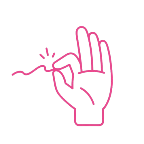 Pinch to draw