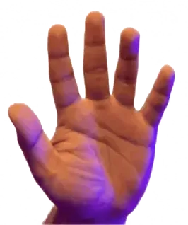 Hand demonstrating Session menu