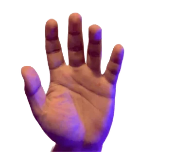 Hand demonstrating Draw