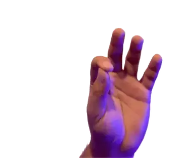 Hand demonstrating Draw
